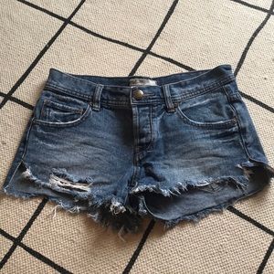 Free People cut off shorts